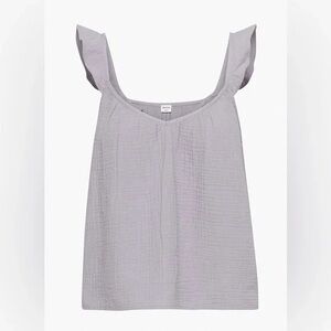 Wilfred free isle blouse, organize cotton tank